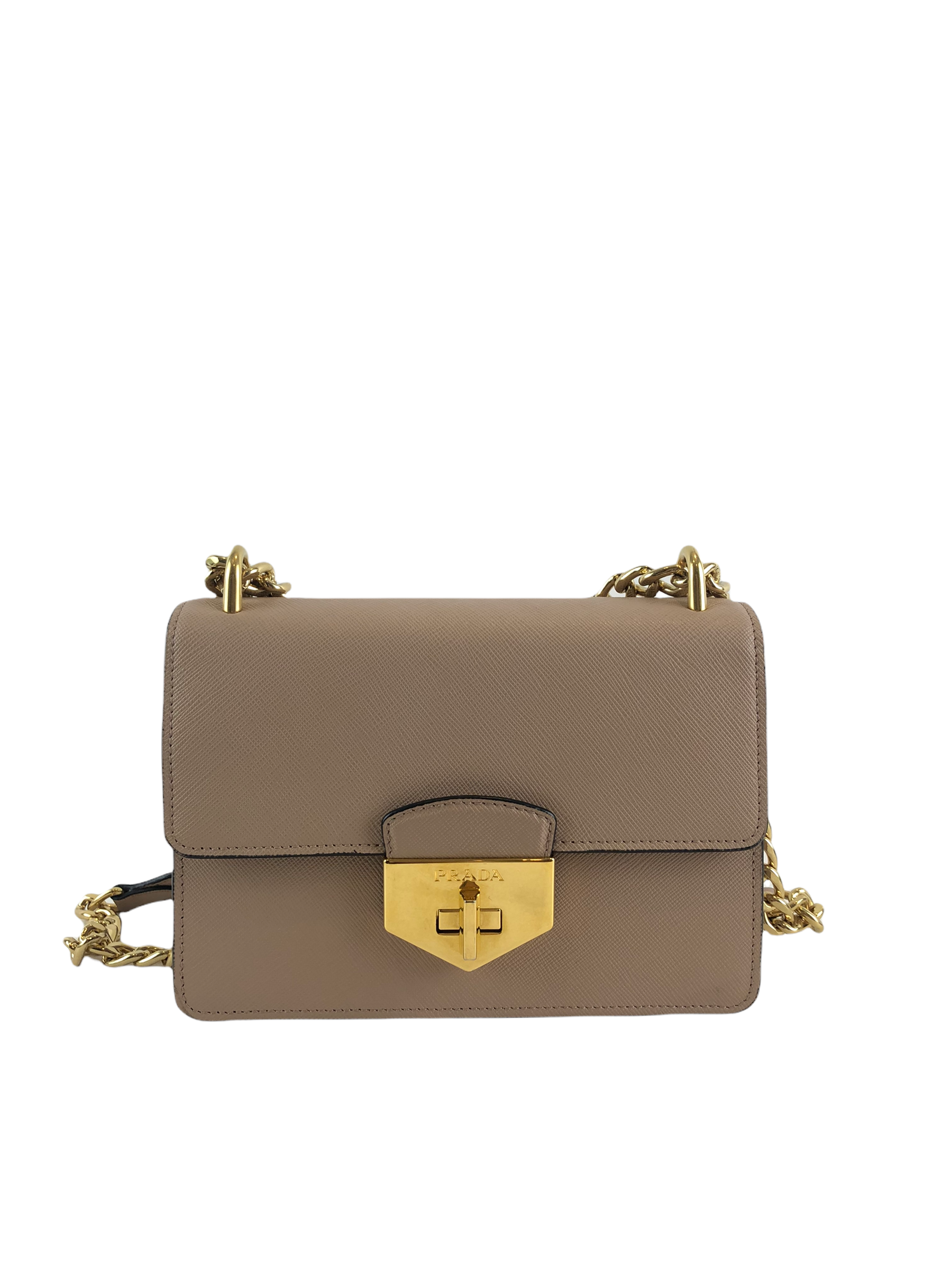 Prada crossbody bag discount nude